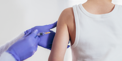Child Receiving Vaccine