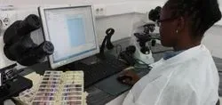 Laboratory at CISM, Mozambique