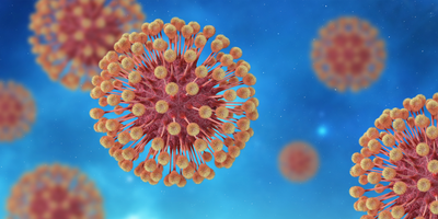 herpes virus illustration