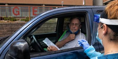 drive-thru COVID-19 testing