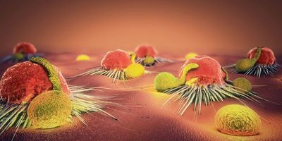 Illustration of cancer cells