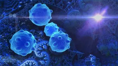Illustration of single tumor cells 