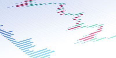 Illustration of a bar graph with rectangles of different heights representing single cell proteomics data in drug-resistance cancer cells