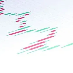 Illustration of a bar graph with rectangles of different heights representing single cell proteomics data in drug-resistance cancer cells