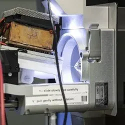 Photo of a mass spectrometer device from the Technical University of Munich