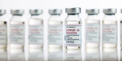 Photo of a covid-19 vaccine vial