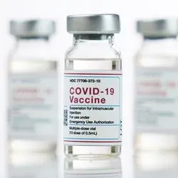 Photo of a covid-19 vaccine vial