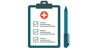 Image of a clip board with pen