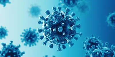 3D image of COVID-19 virus