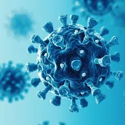 3D image of COVID-19 virus