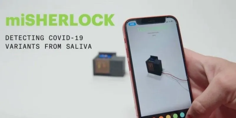 A Test That Detects COVID-19 Variants in Your Spit Image of the miSHERLOCK