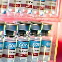 Image of COVID-19 vaccine vials