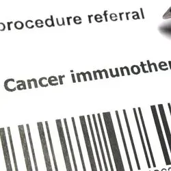 A medical procedure referral form