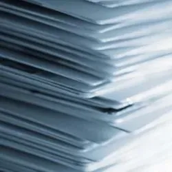 Stack of papers