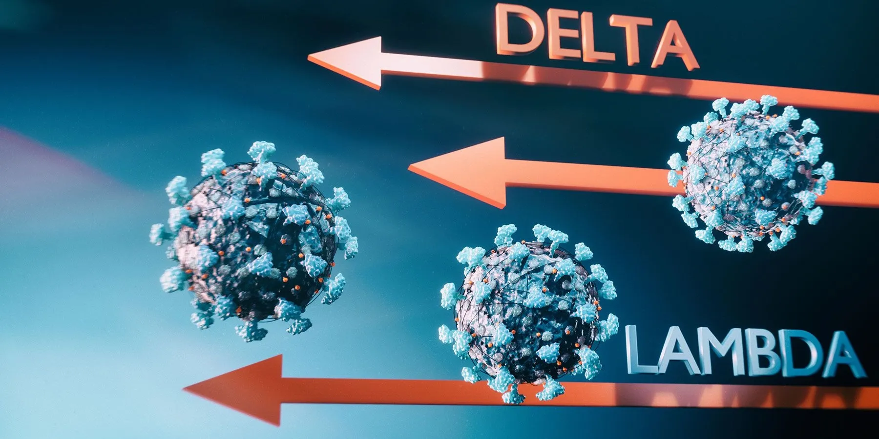 Different COVID variants