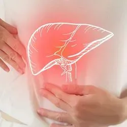 Person with liver disease