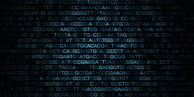 Digitized DNA sequences written out as nucleic acid strands
