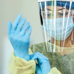 Following safety precautions for each mode of transmission protects clinical lab workers handling potentially infectious samples