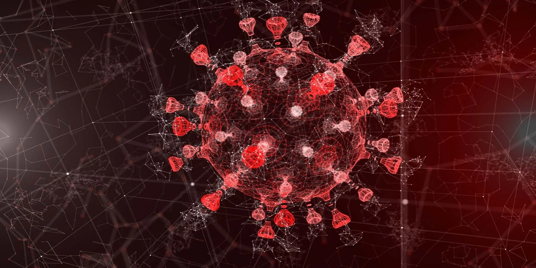 hope-for-hiv-cure-from-cord-blood-stem-cell-transplant-study Picture of a cell infected with HIV, with its viral antigens presented which trigger an immune response.
