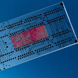 Photo of a lab-on-a-chip.