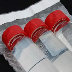 Photo of SARS-CoV-2 wastewater samples.