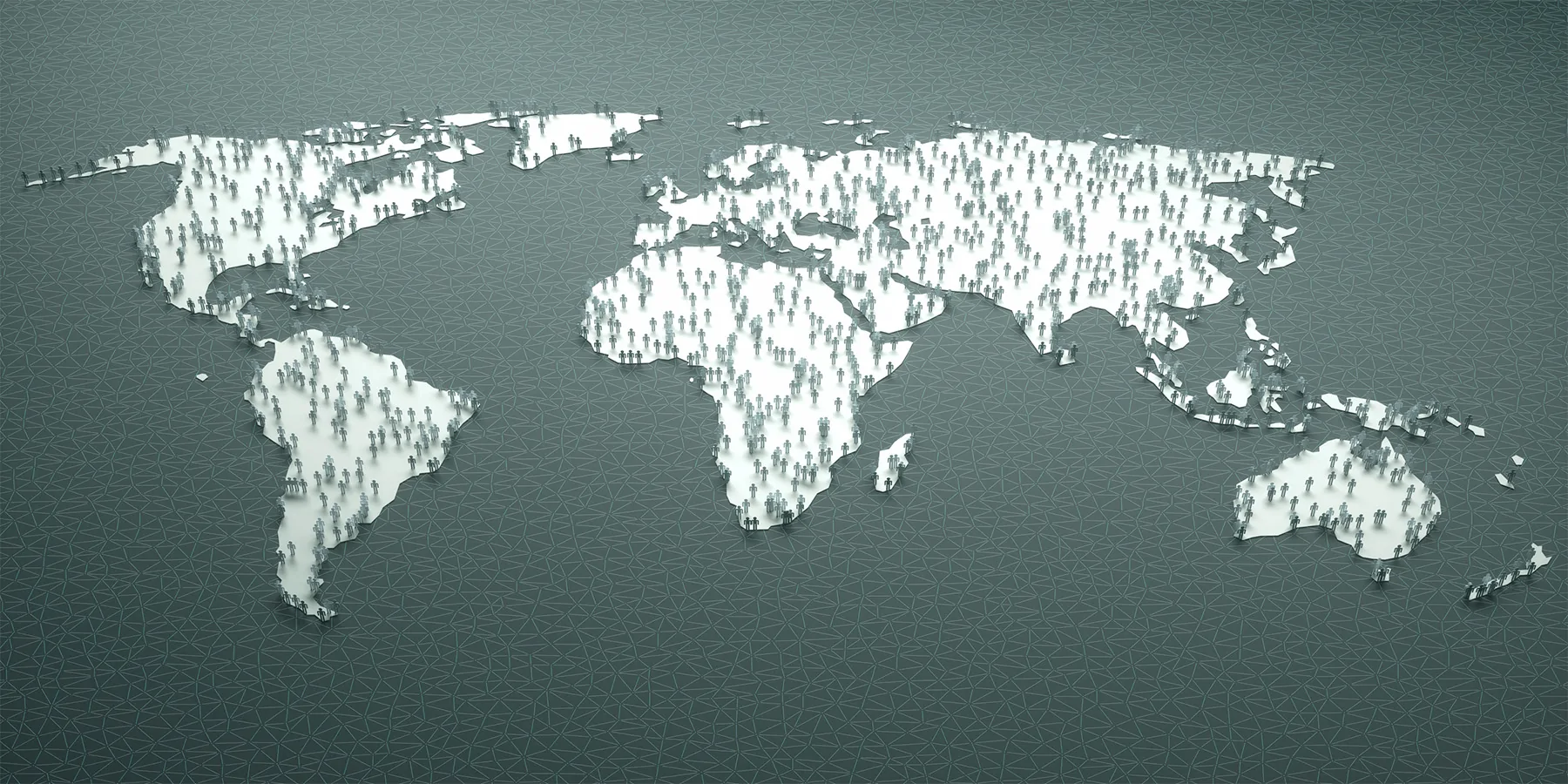More than Half of Clinical Trials Do Not Report Race/Ethnicity Data A map of the world with small symbols to indicate people