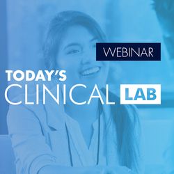 Clinical researcher presenting a successful job interview