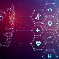 Abstract image of health care adopting new technology