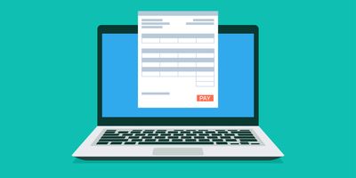Illustration of a lab specimen collection fee bill.