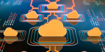 Illustration of channels of a microchip used in diagnostic technology.