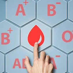 Blood type / Touch screen concept