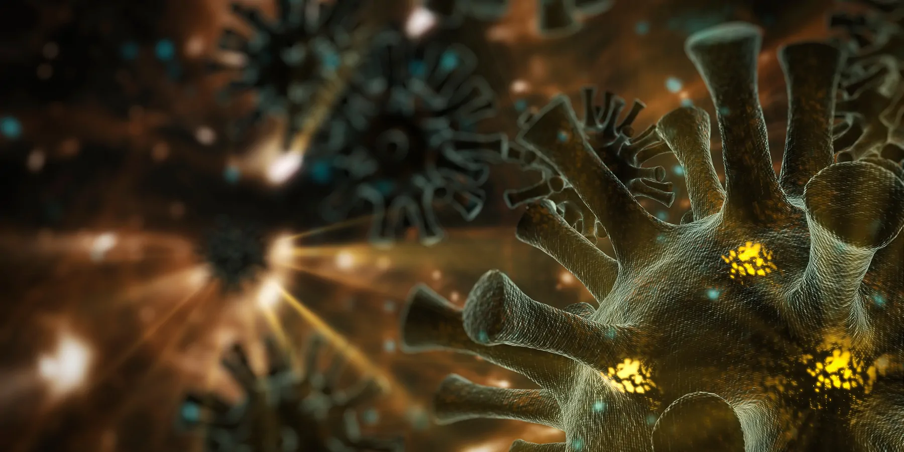 Coronavirus COVID-19 render