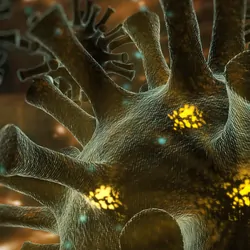Coronavirus COVID-19 render