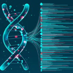 DNA test, genom map concept