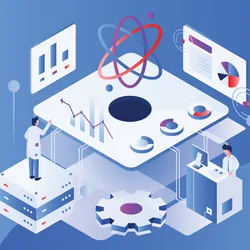 Illustration of a remote clinical lab.