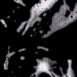 top view of surfactant foam