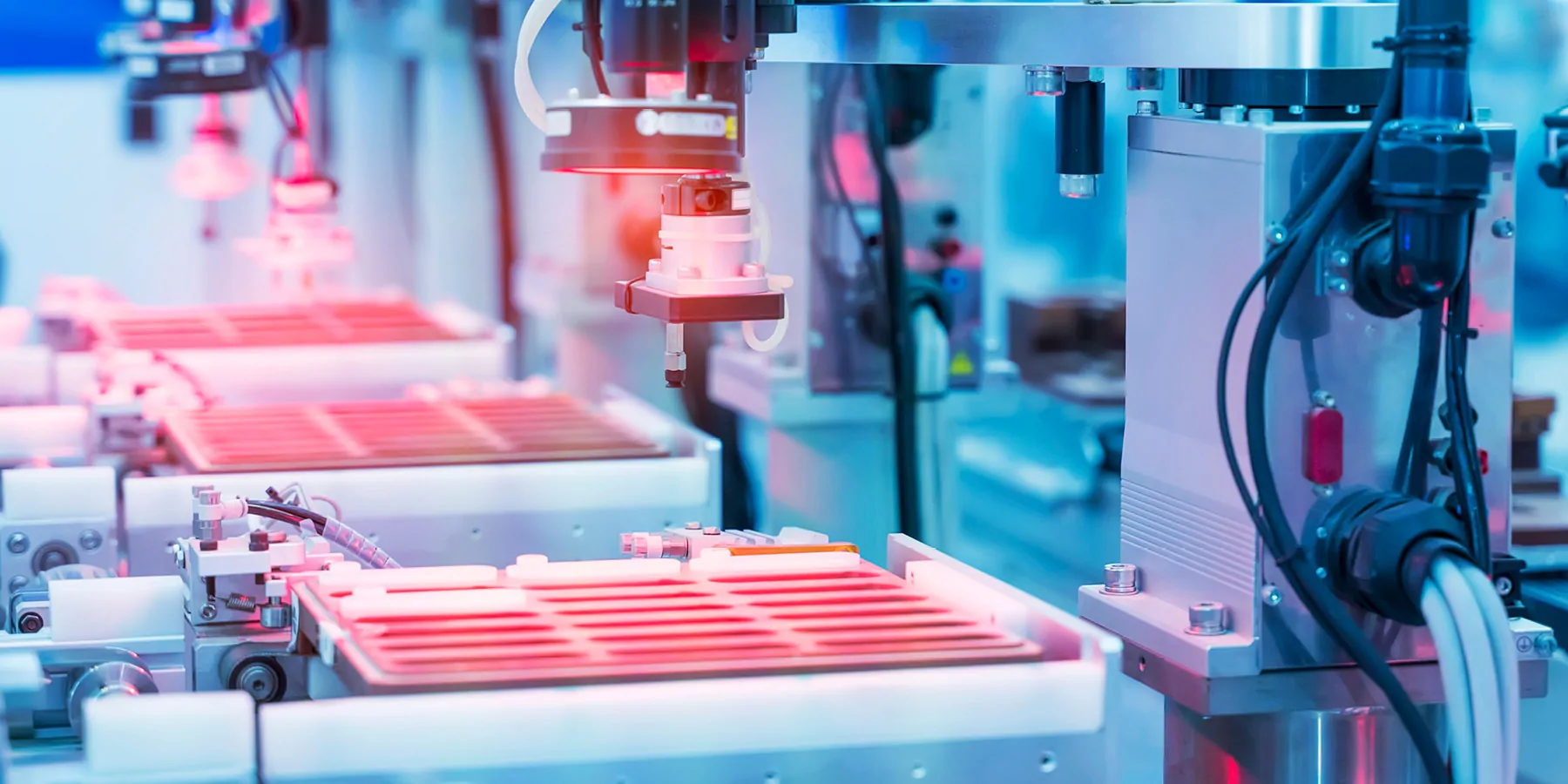 Automated, robotized equipment in a clinical laboratory