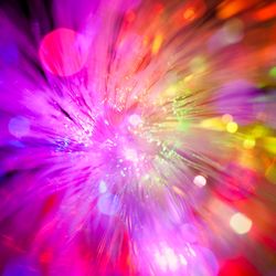 Multicolor starburst image representing emerging technologies and innovation.