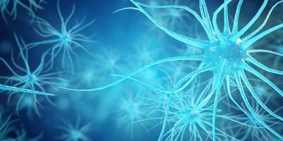 Abstract image of neurons