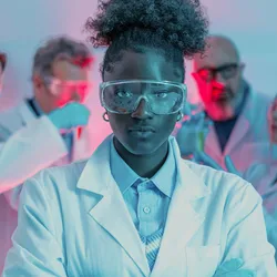 Laboratory scientists analyzing results for gender-diverse patients