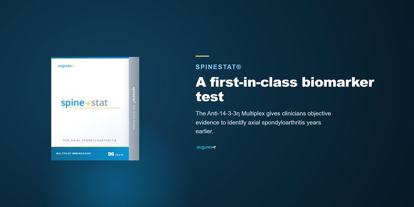 SPINEstat: Blood-based multiplex autoantibody test for axSpA