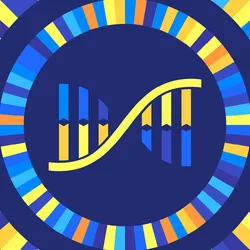 Illustration representing DNA and genomic analysis related to X-linked genetic defects.