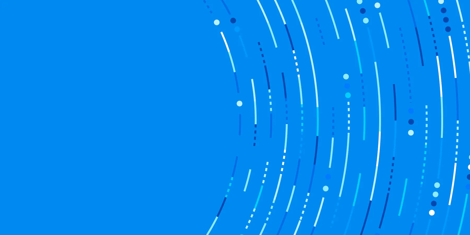 revvity-signals-software-s-new-synergy-solution-redefines-collaboration-between-pharma-and-contract-partners Abstract illustration of circular lines on a blue background representing data exchange.