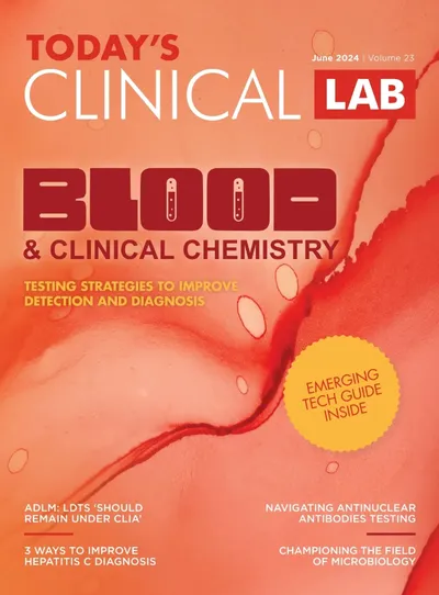 Today's Clinical Lab June 2024 Edition Cover Image