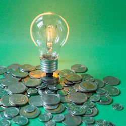  Image showing coins surrounding an idea lightbulb. The Laboratory Integration Strategic Association is leading an effort to crowdsource LDT development in reaction to FDA regulations.