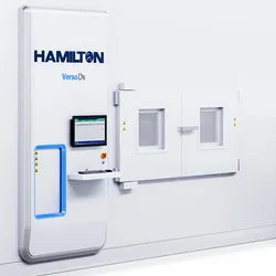 Hamilton's innovative Verso Dx is an automated postanalytical storage system that caters to different workflows thanks to its ability to load samples either manually or via lab track.