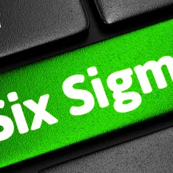 Image of Six Sigma on a keyboard button. Six Sigma in clinical labs offers a way to improve quality control practices.