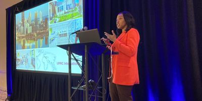 At the 2025 Lab Manager Leadership Summit, Octavia Peck Palmer discussed community medical needs.