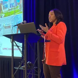 At the 2025 Lab Manager Leadership Summit, Octavia Peck Palmer discussed community medical needs.