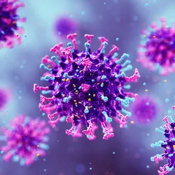RSV is a respiratory virus that causes characteristic flu-like symptoms, including runny nose and sore throat.